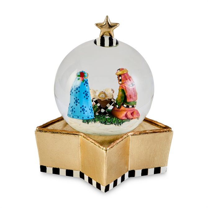 Patience Brewster Nativity Snow Globe image number 4