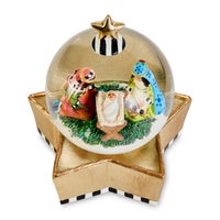 Patience Brewster Nativity Snow Globe