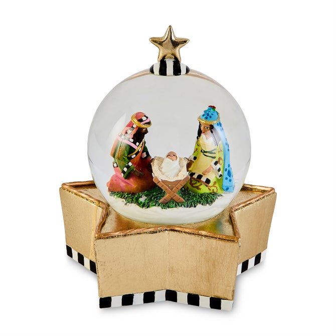 Patience Brewster Nativity Snow Globe image number 0