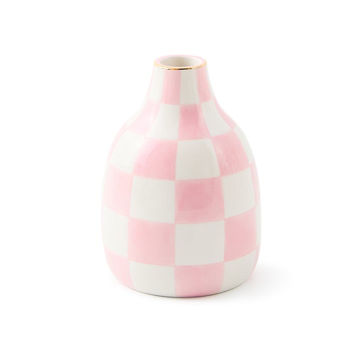 Rosy Check Heart Bud Vase image number 2