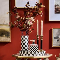 Courtly Check Capiz Vase