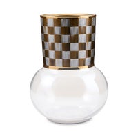 Sophisticheck Glass Vase
