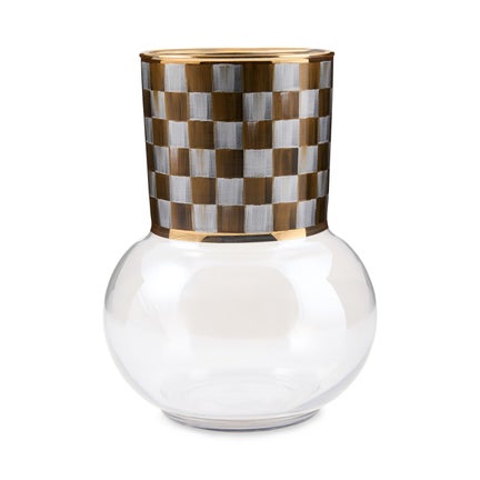Sophisticheck Glass Vase