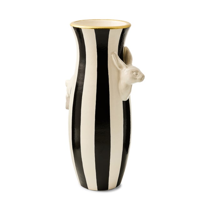 Courtly Rabbit Vase image number 2