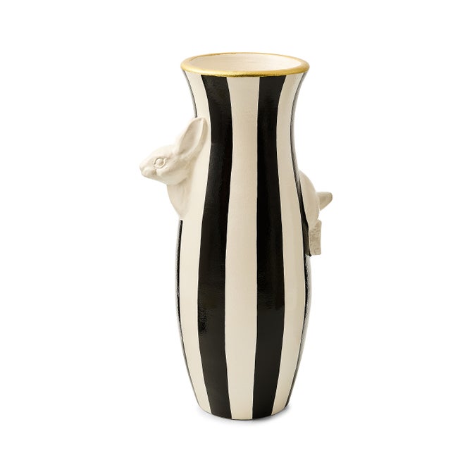 Courtly Rabbit Vase image number 0