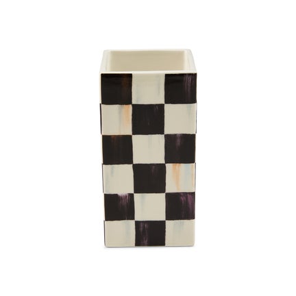 Courtly Check Small Pillar Vase