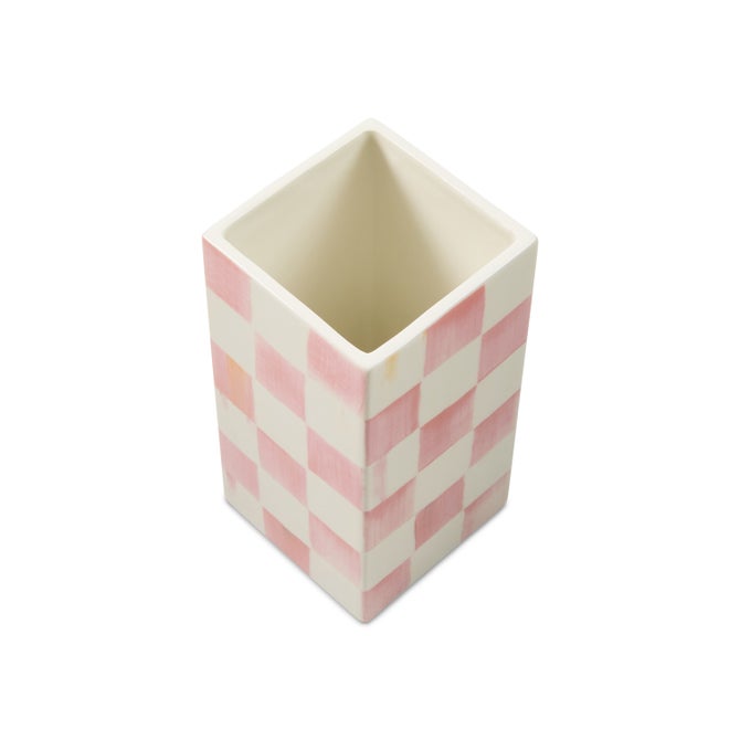 Rosy Check Small Pillar Vase image number 1