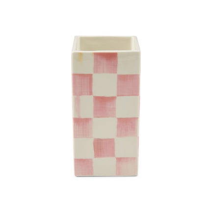 Rosy Check Small Pillar Vase
