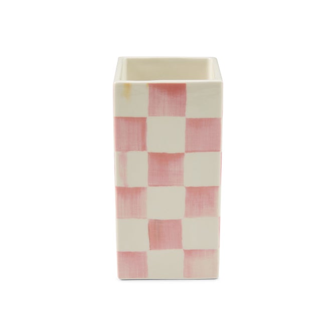 Rosy Check Small Pillar Vase image number 0