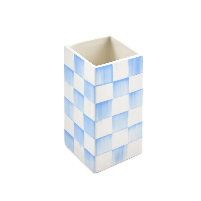 Sky Check Small Pillar Vase image number 2