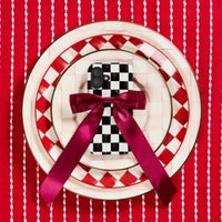 Cherry Check Dinnerware