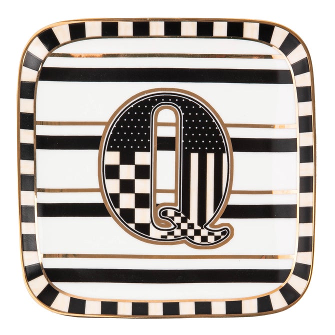 Monogram Dish - Q image number 0