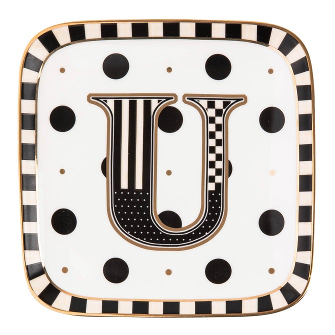 Monogram Dish - U image number 0