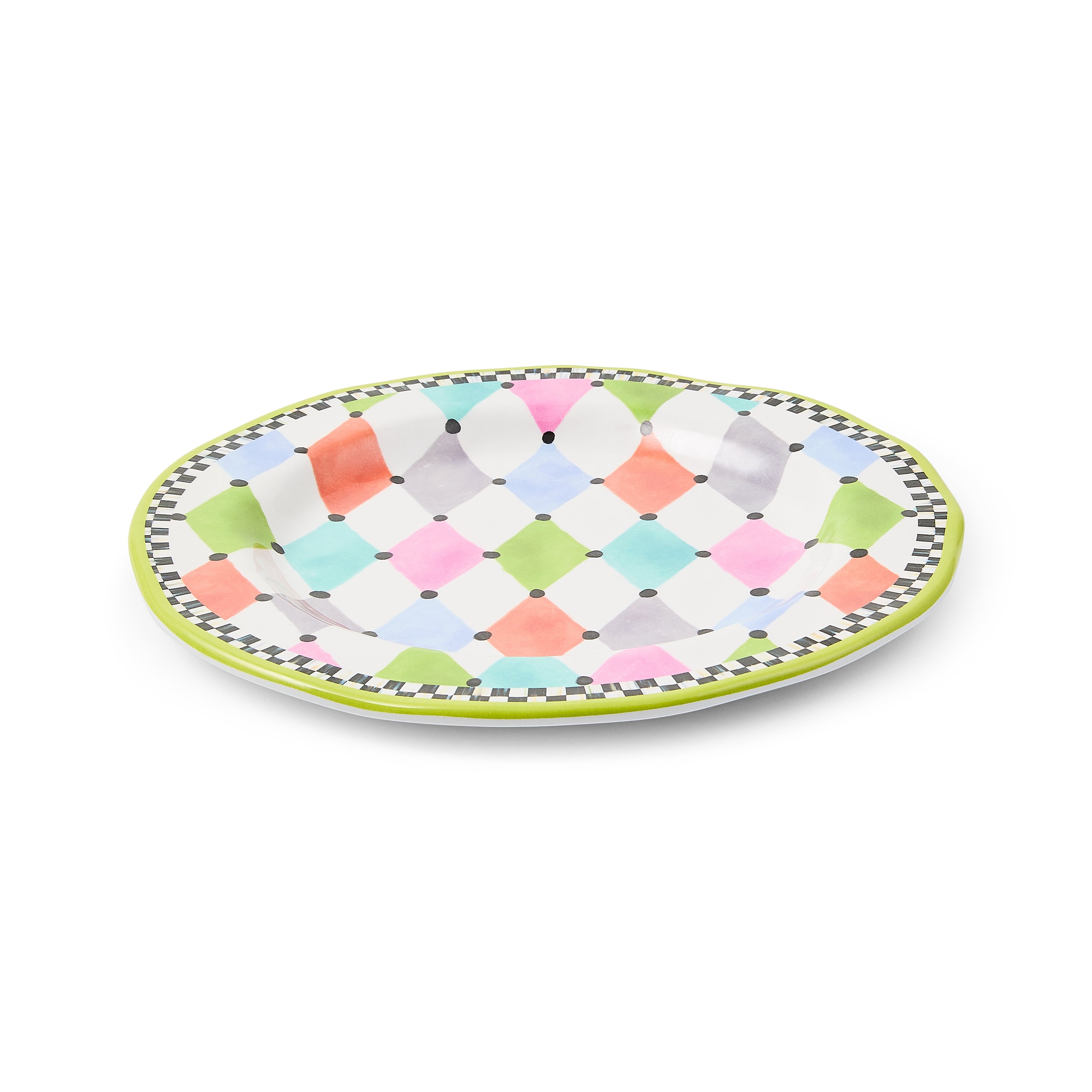 MacKenzie-Childs | Palm Springs Melamine Salad Plates, Set of 4