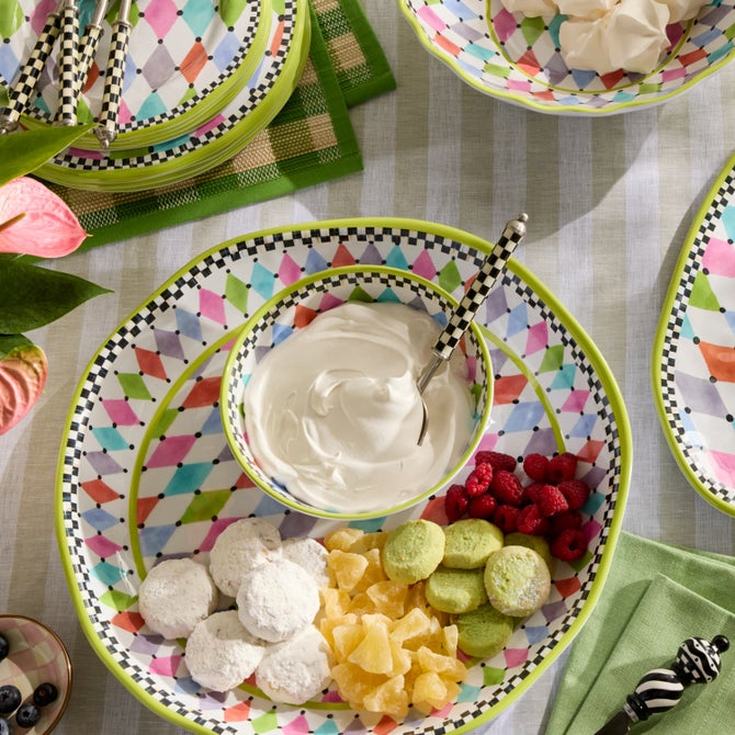 Palm Springs Melamine Small Bowls, Set of 4 image number 3