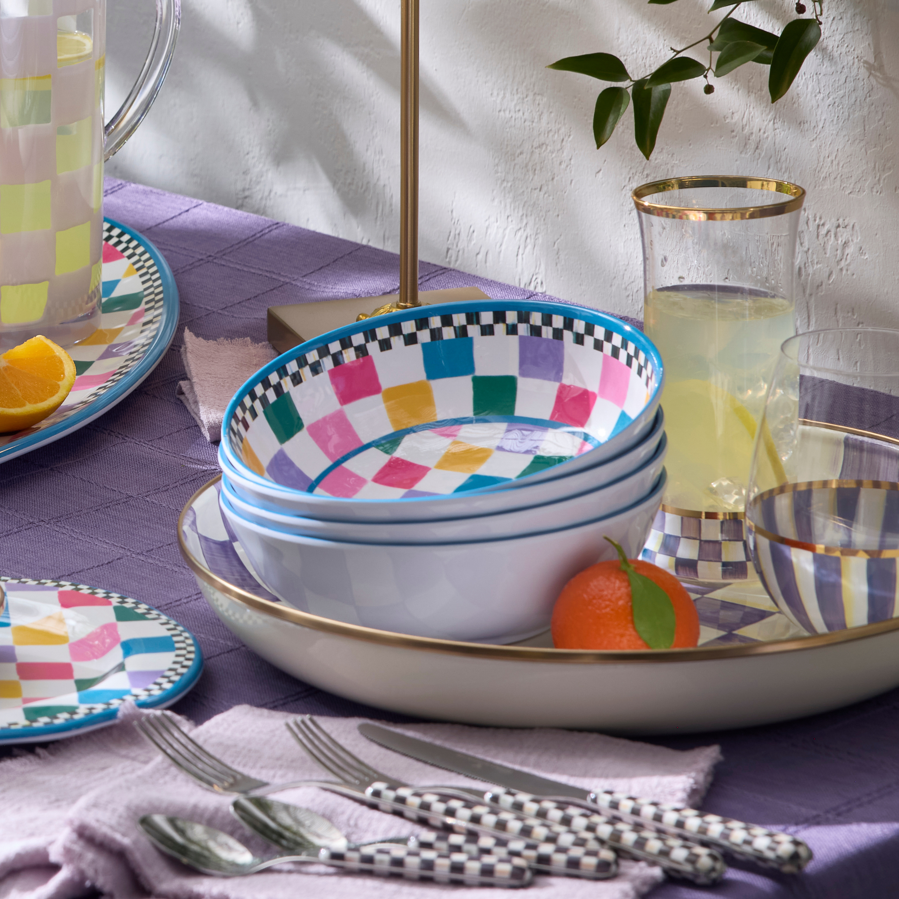 MacKenzie-Childs | Jamboree Melamine Small Bowls, Set of 4