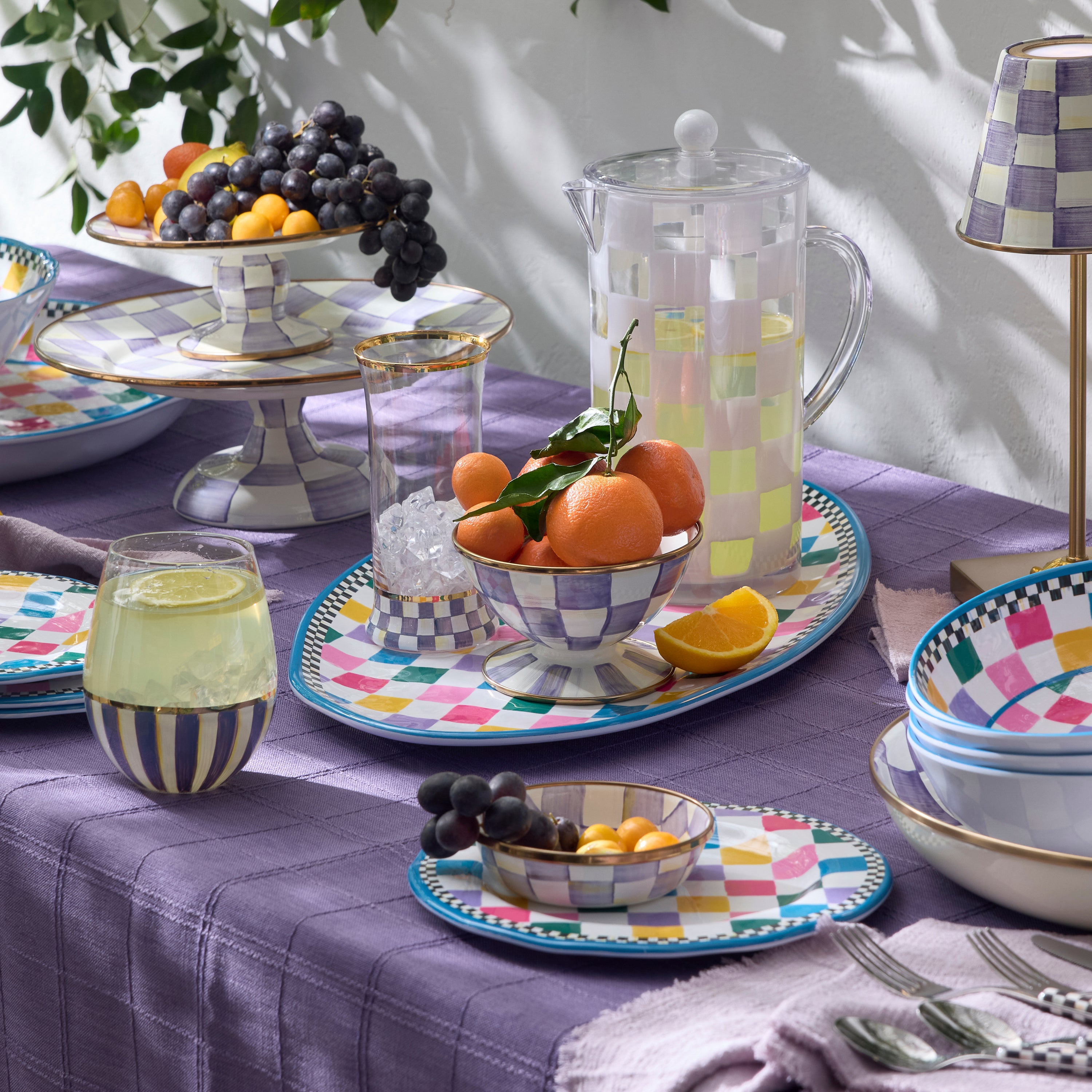 MacKenzie-Childs | Jamboree Melamine Oval Platter