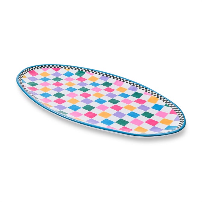 Jamboree Melamine Oval Platter image number 4