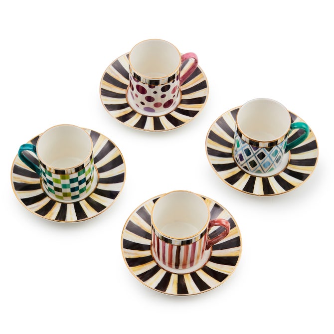Sweetheart Espresso Cup & Saucer, Set of 4 image number 2