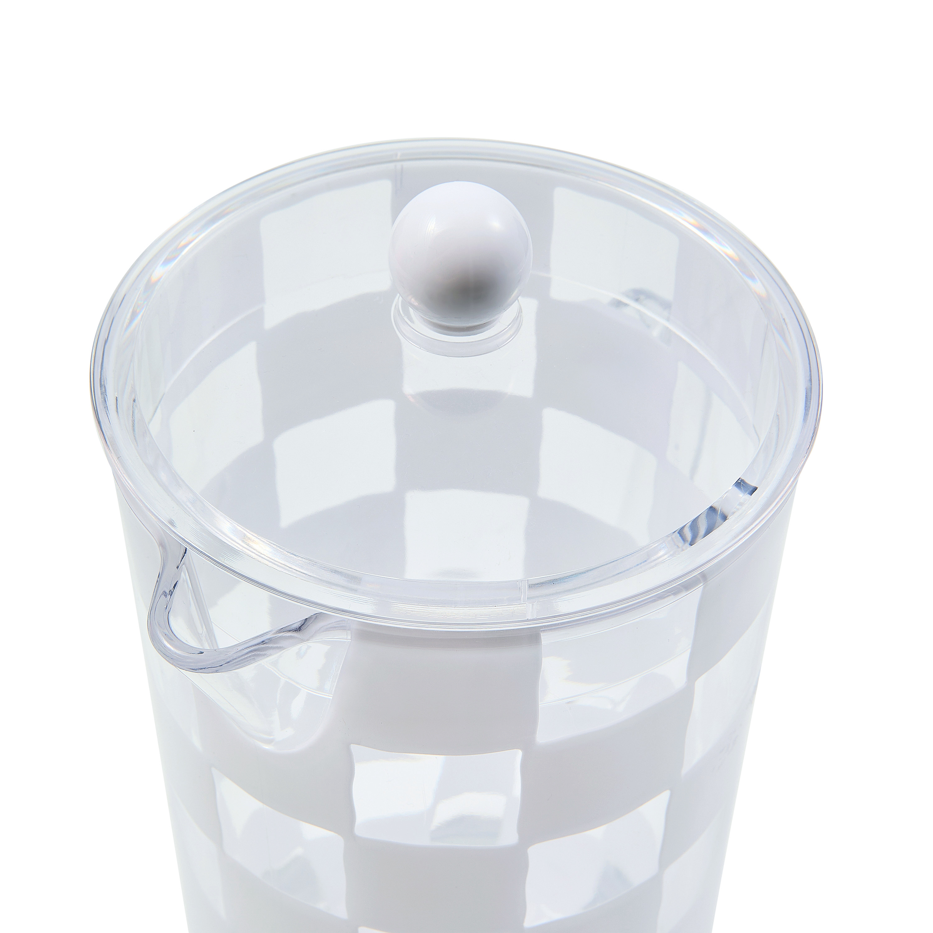 MacKenzie-Childs Check Acrylic Pitcher - Thumbnail 2