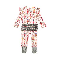 Posh Peanut Nutcrackers Footie 1-Piece