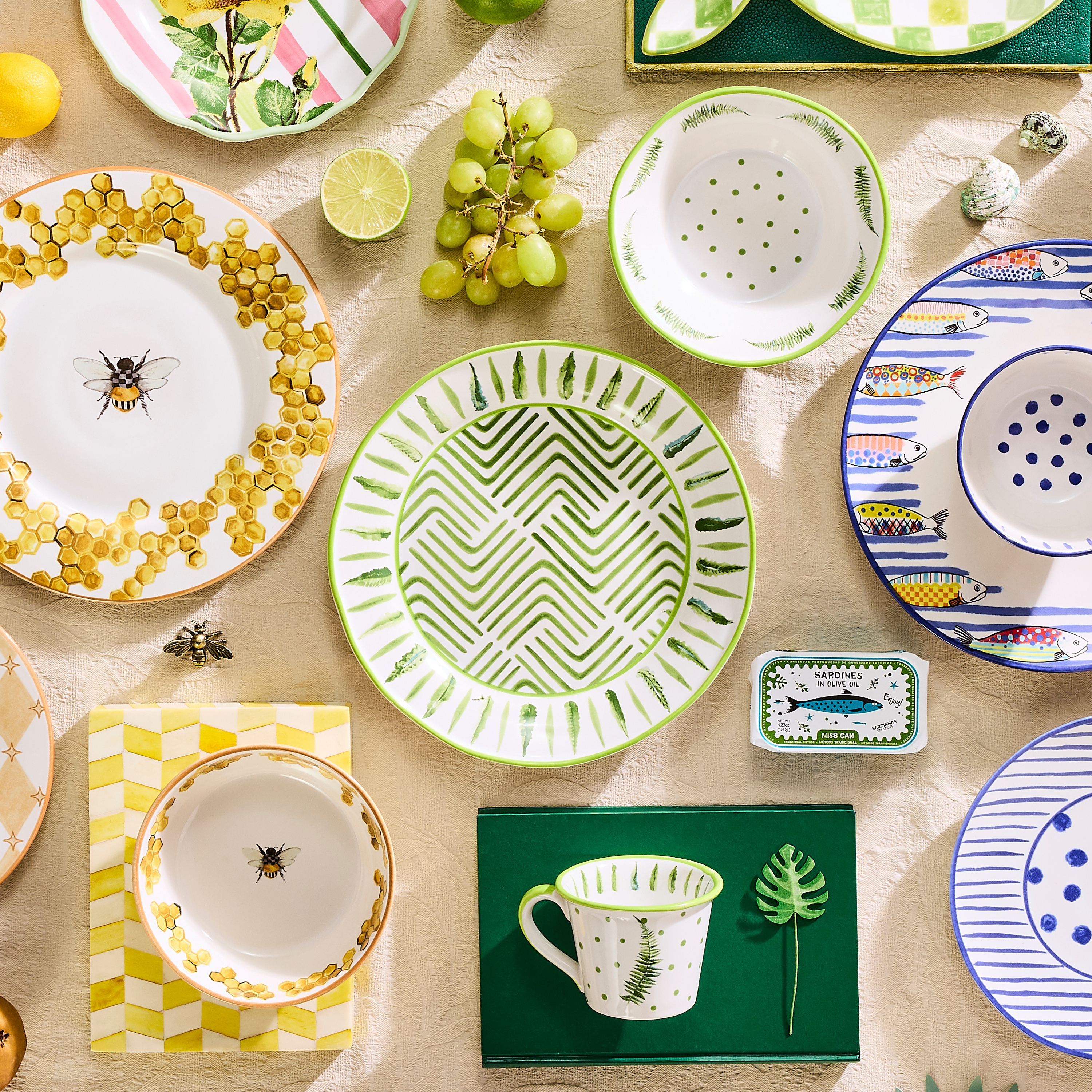 MacKenzie-Childs Fern Forest Dinner Plate - Thumbnail 4