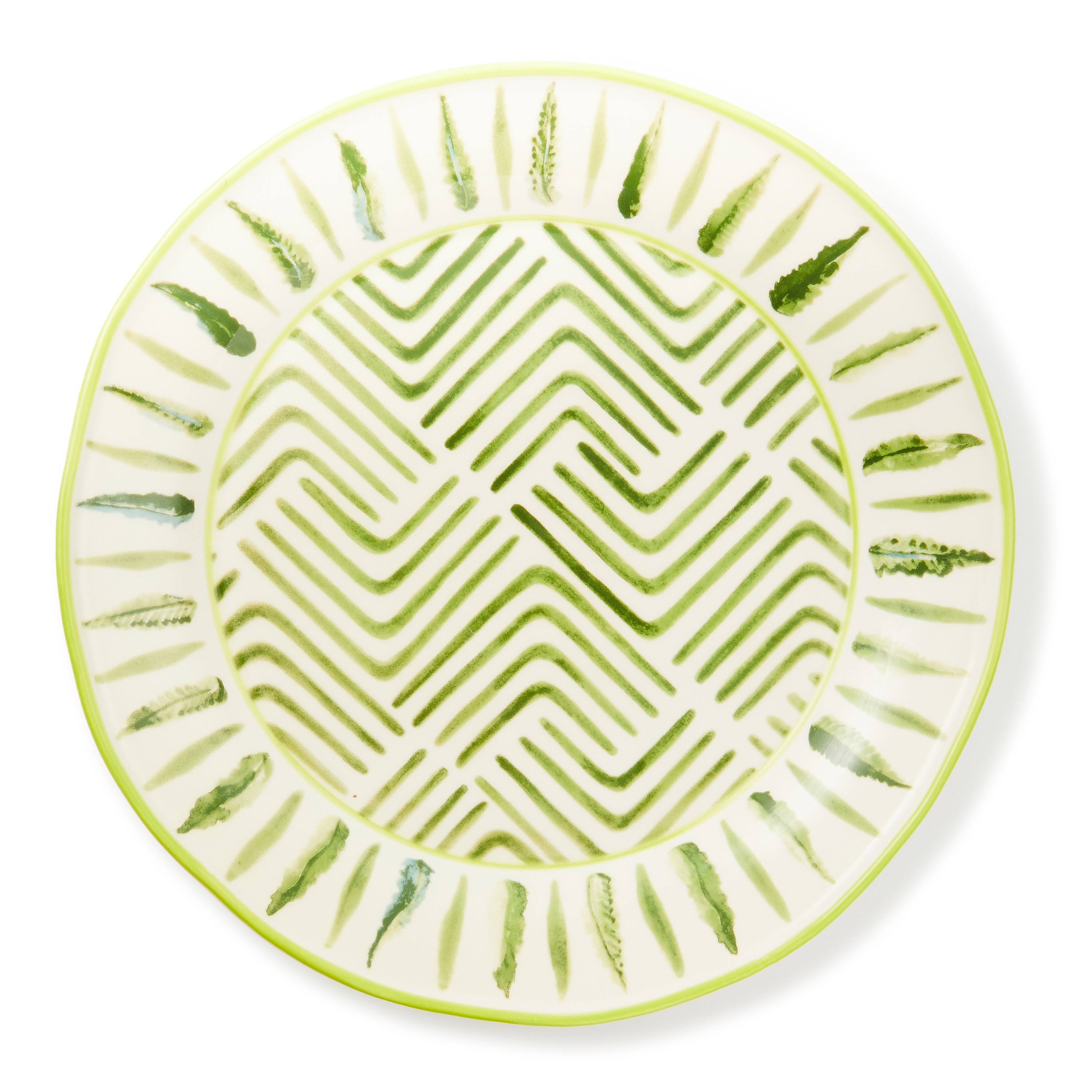 MacKenzie-Childs Fern Forest Dinner Plate