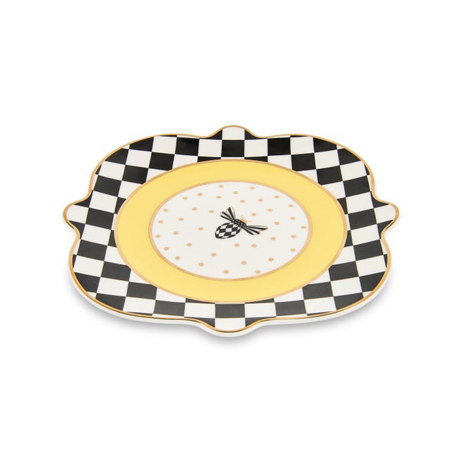 Bee Toile Salad Plate image number 2