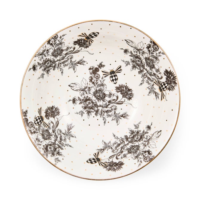 Bee Toile Serving Bowl image number 3