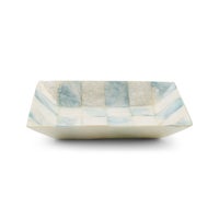 Sky Check Capiz Soap Dish
