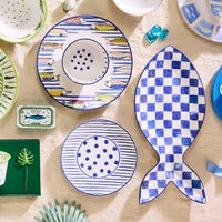 Go Fish Salad Plate