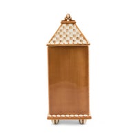 Mocha Check Gingerbread Large Canister