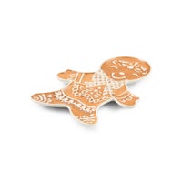 Mocha Check Gingerbread Spoon Rest