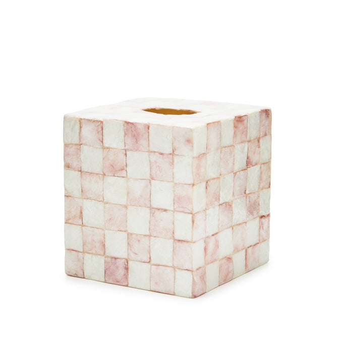 Rosy Check Capiz Bath Collection image number 14