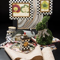 Courtly Check Desk Clock