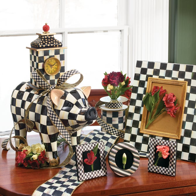 Courtly Check Desk Clock image number 3