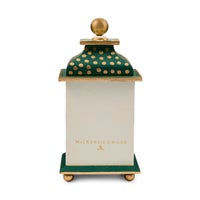 Emerald Check Desk Clock