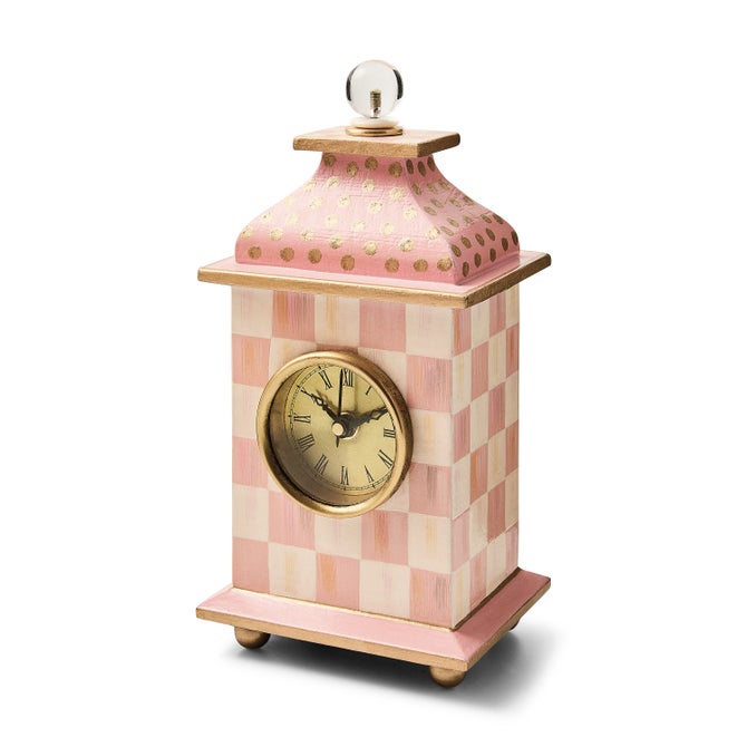 Rosy Check Desk Clock image number 2