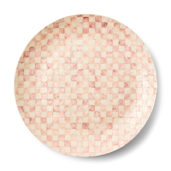 Rosy Check Capiz Decorative Bowl image number 2