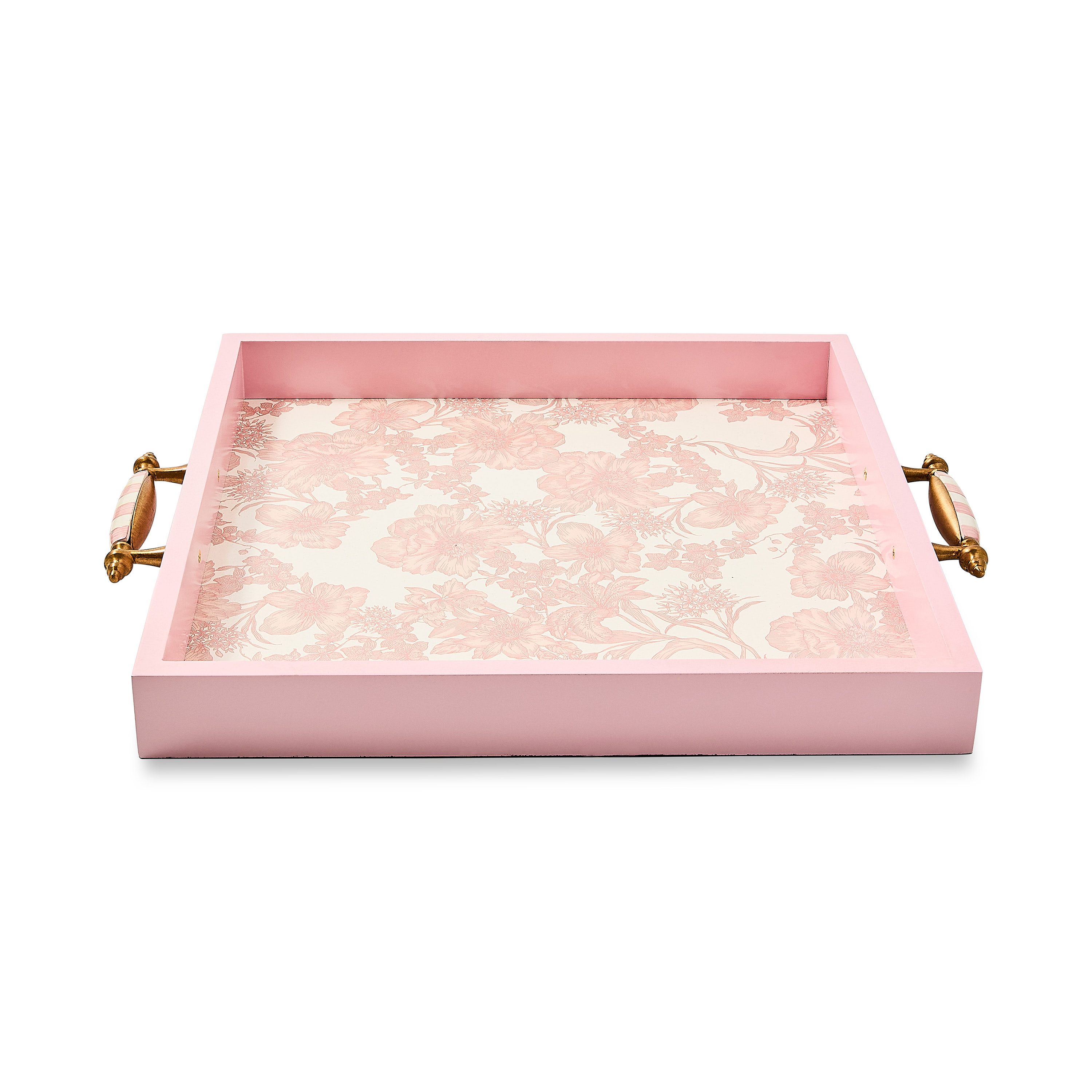 MacKenzie-Childs | Rosy English Garden Serving Tray