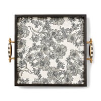 Courtly English Garden Serving Tray
