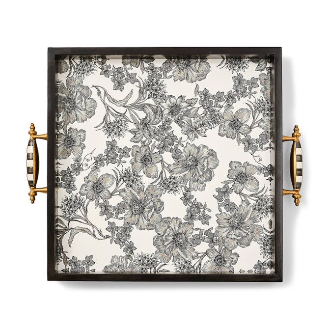 Courtly English Garden Serving Tray image number 4