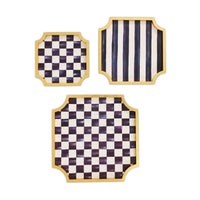Courtly Stackable Trinket Trays, Set of 3