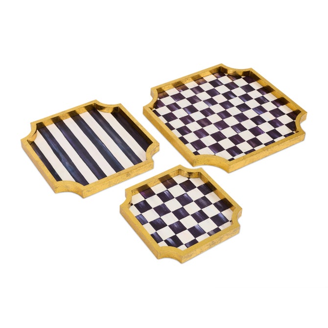 Courtly Stackable Trinket Trays, Set of 3 image number 0