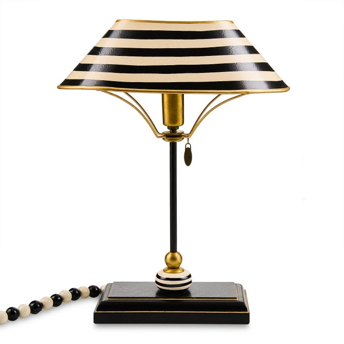 Black and White Library Lamp image number 0