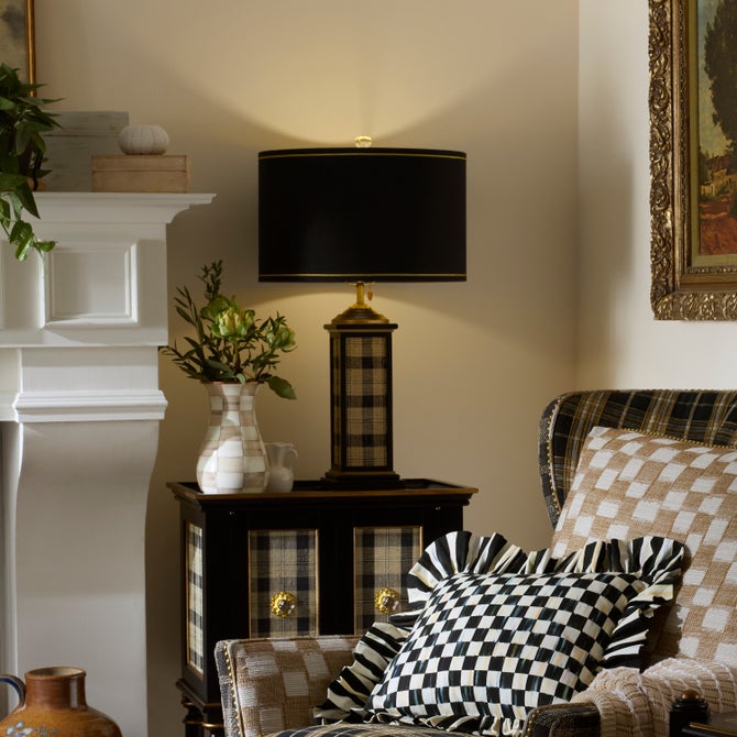 Mad for Plaid Table Lamp image number 2