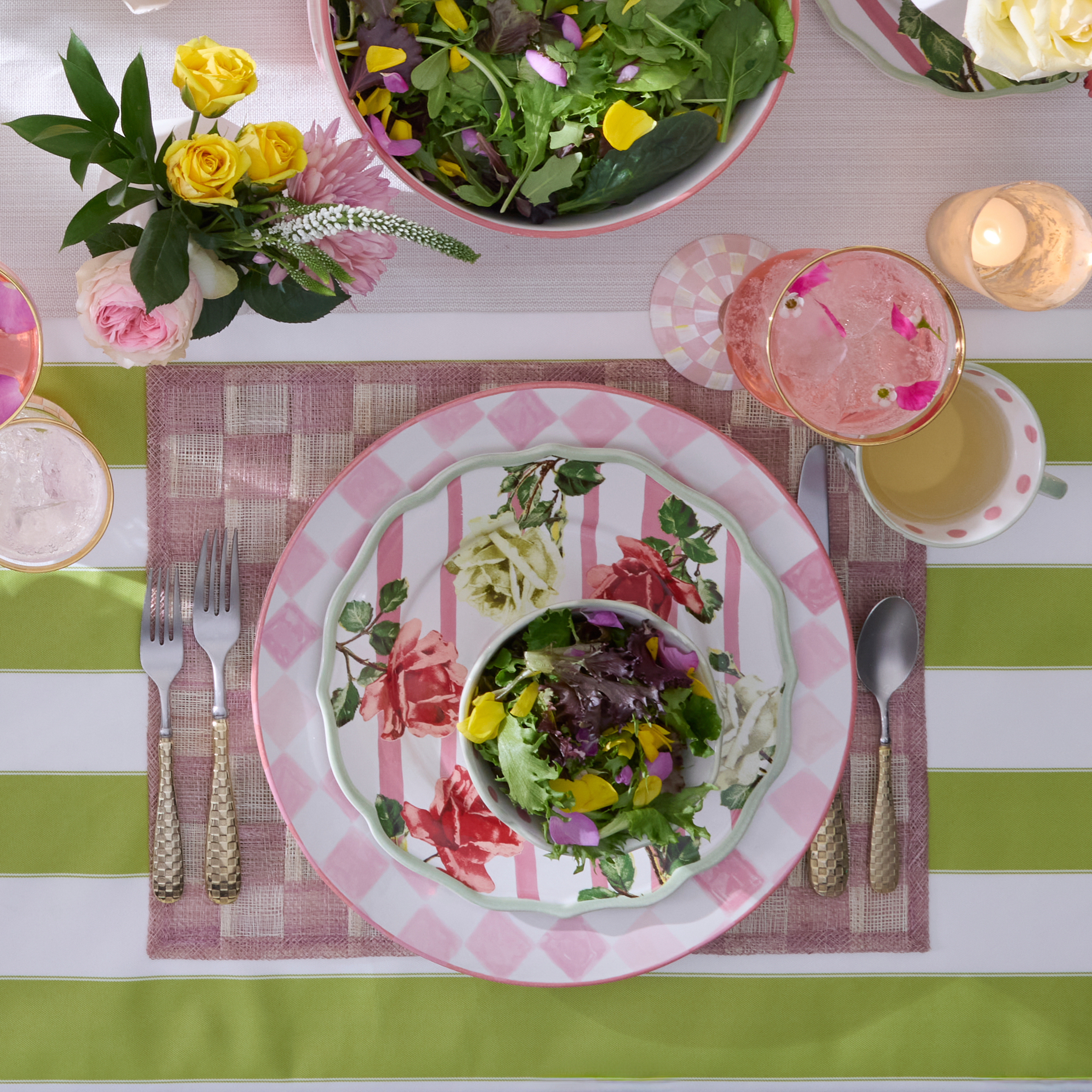 MacKenzie-Childs Garden Gala Dinner Napkins - Thumbnail 4