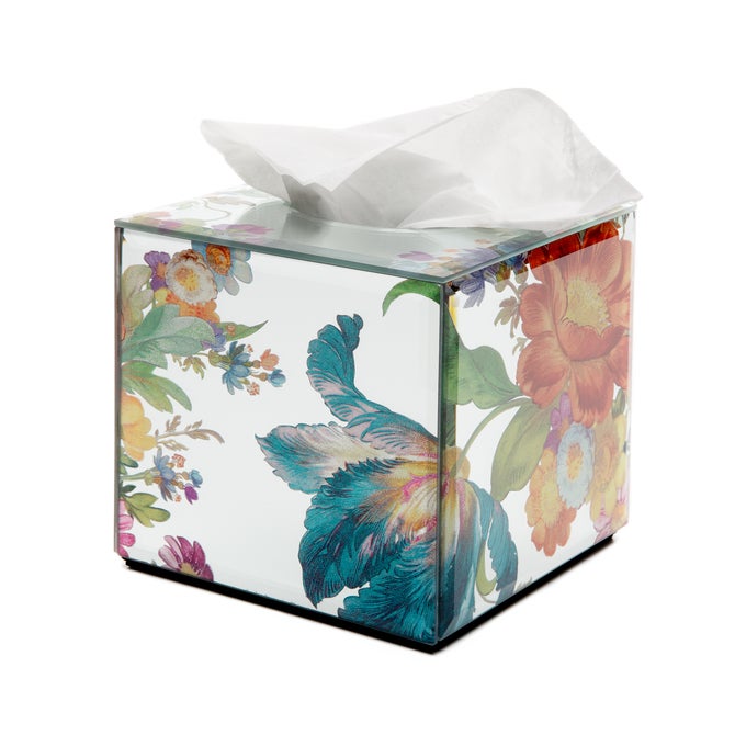 Flower Market Reflections Boutique Tissue Box Cover image number 3
