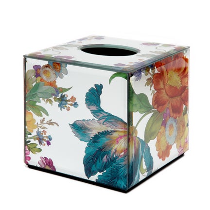 Flower Market Reflections Boutique Tissue Box Cover