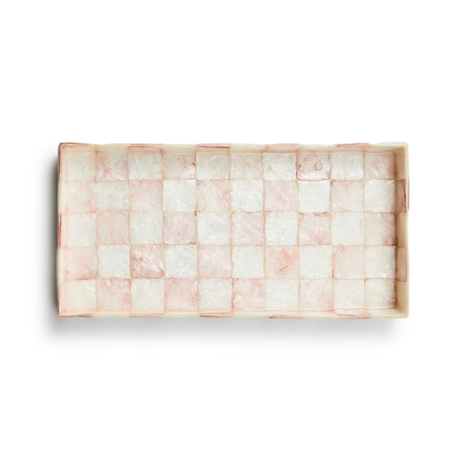 Rosy Check Capiz Bath Collection image number 11